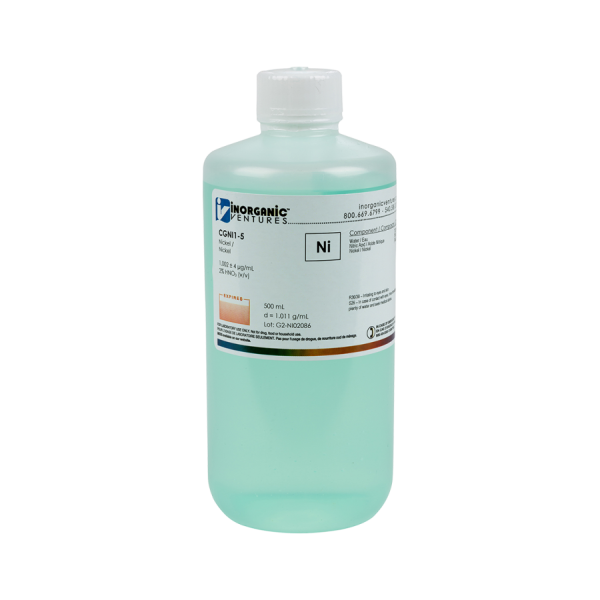 1000ug/mL NICKEL 500mL