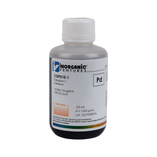 10,000ug/mL PALLADIUM 125mL