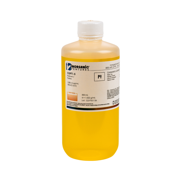 1000ug/mL PLATINUM 500mL