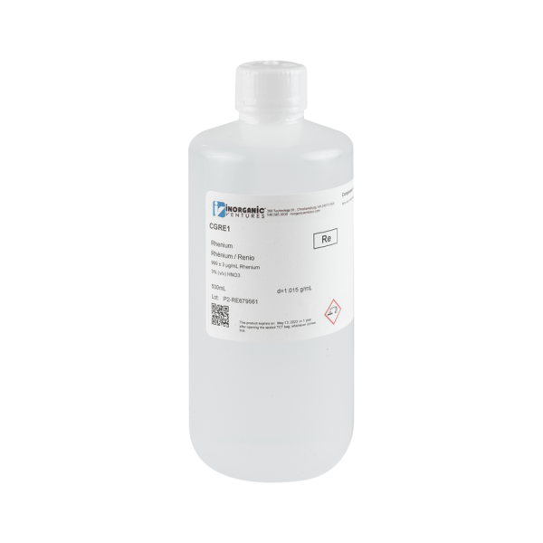 1000ug/mL RHENIUM 500mL