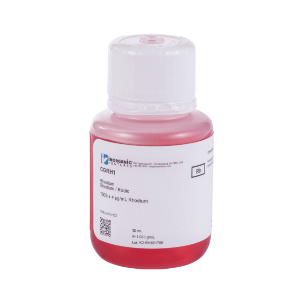 1000ug/mL RHODIUM 30mL
