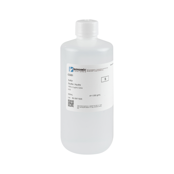 1000ug/mL SULFUR 500mL