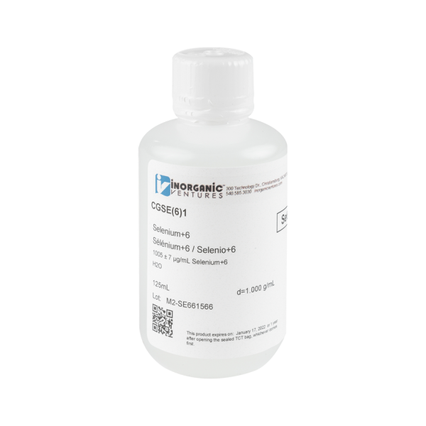 1000ug/mL SELENIUM (+6) 125mL
