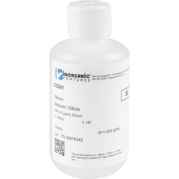 1000ug/mL SILICON 125mL