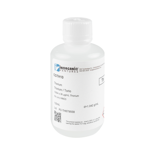 10,000ug/mL THORIUM 125mL