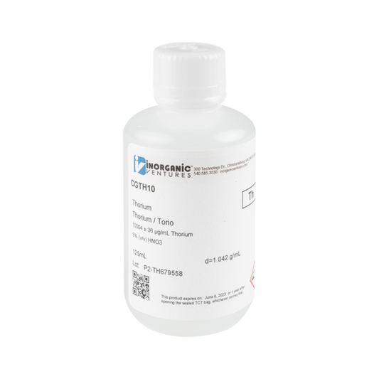 10,000ug/mL THORIUM 125mL