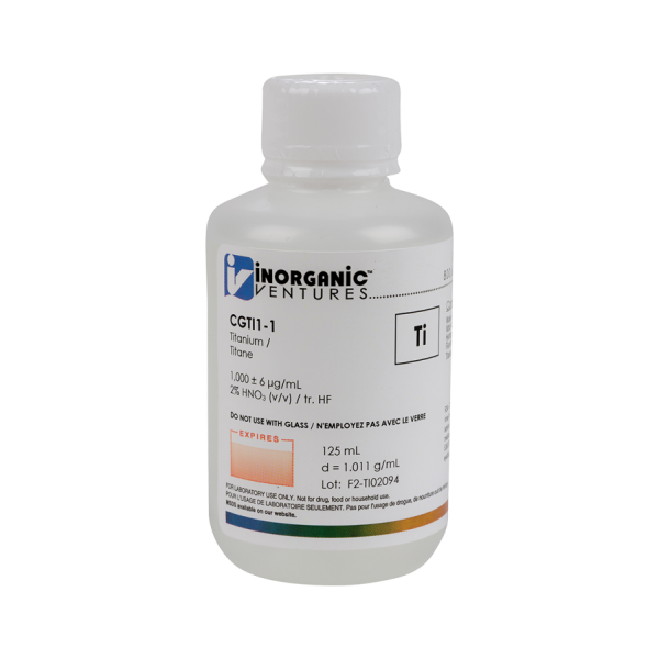 1000ug/mL TITANIUM 125mL