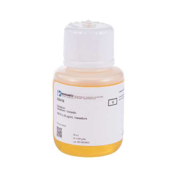 10,000ug/mL VANADIUM 30mL