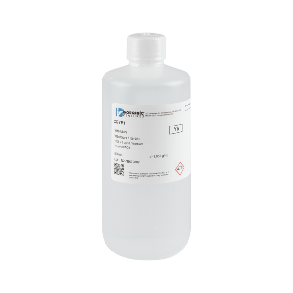 1000ug/mL YTTERBIUM 500mL