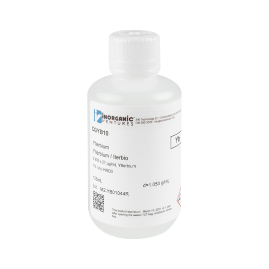 10,000ug/mL YTTERBIUM 125mL