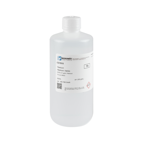 10,000ug/mL YTTERBIUM 500mL