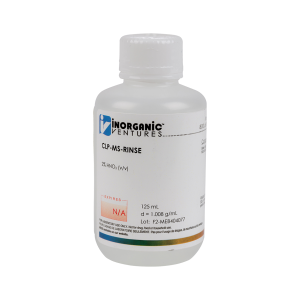 2% v/v HNO3 RINSE, 125mL