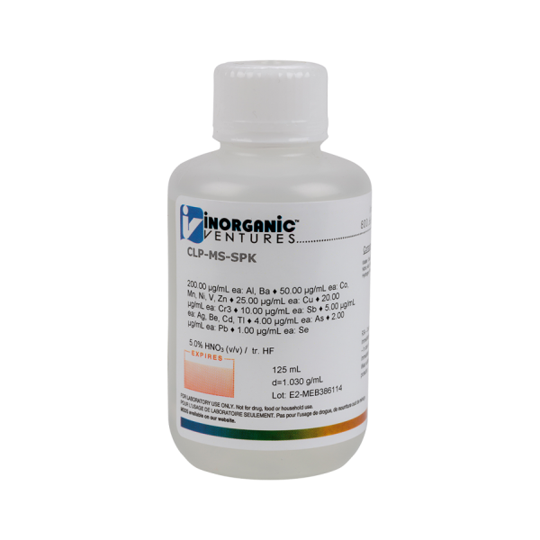 SOIL/WATER SPIKE SOLN, 125mL