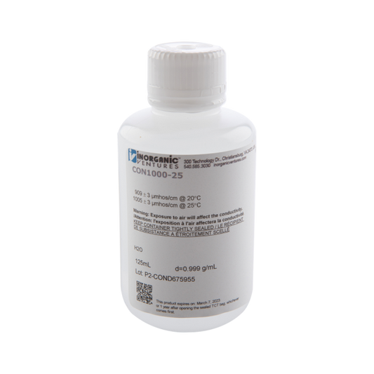 1000uS/cm CONDUCTIVITY, 125mL