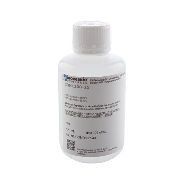 1200uS/cm CONDUCTIVITY, 125mL