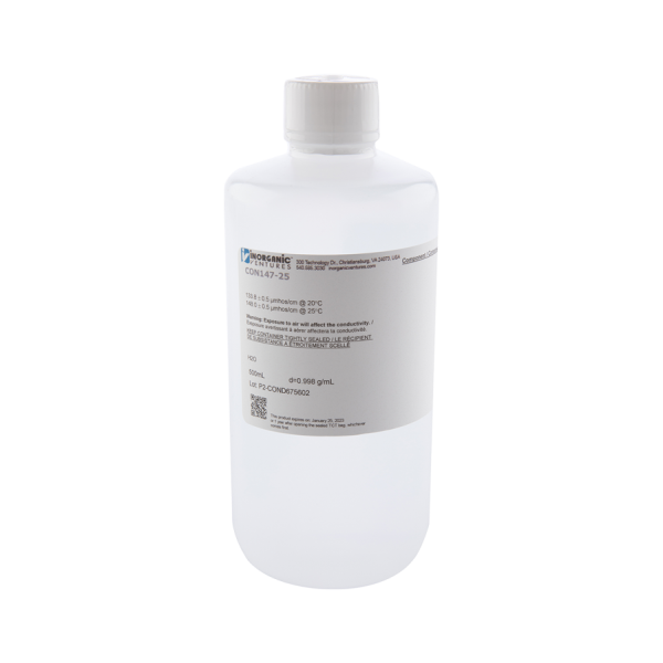 147uS/cm CONDUCTIVITY, 500mL