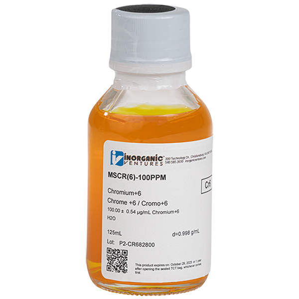 100ug/mL CHROMIUM +6 125mL