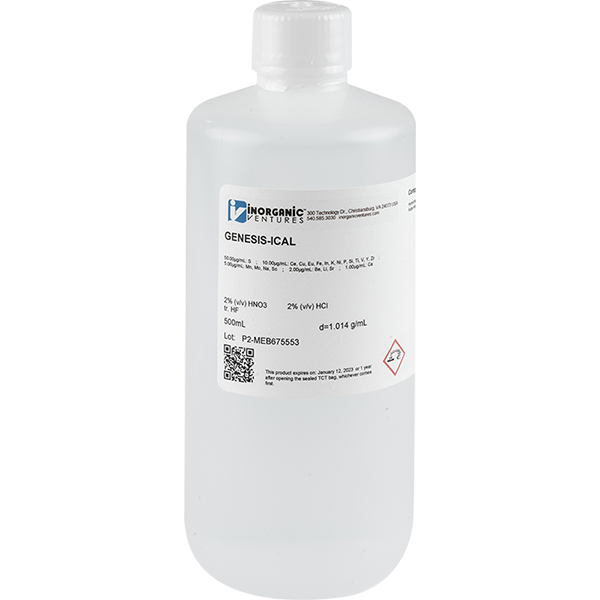 SPECTRO GENESIS ICAL STD 500mL