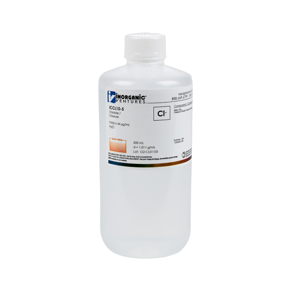 10,000ug/mL CHLORIDE 500mL