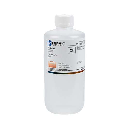 10,000ug/mL CHLORIDE 500mL