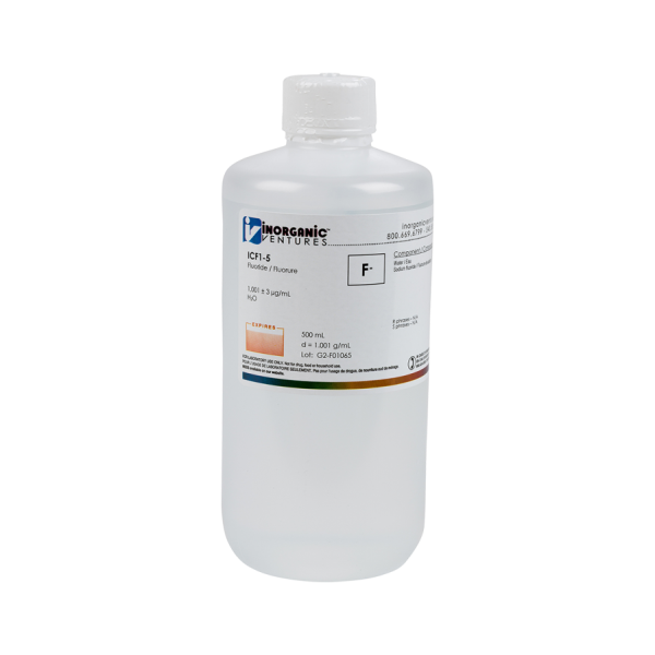1000ug/mL FLUORIDE 500mL