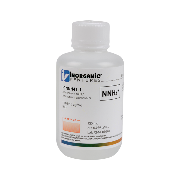 1000ug/mL AMMONIUM AS N 125mL