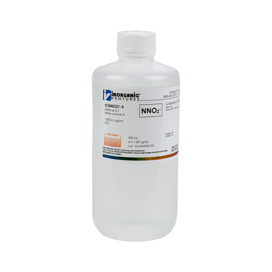 1000ug/mL NITRITE AS N 500mL