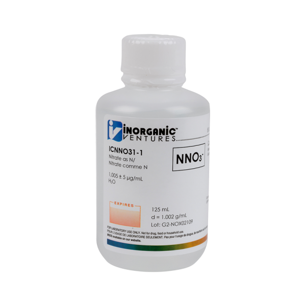 1000ug/mL NITRATE AS N 125mL