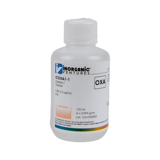 1000ug/mL OXALATE 125mL