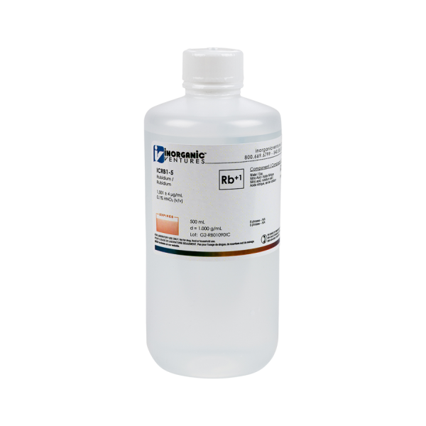 1000ug/mL RUBIDIUM 500mL