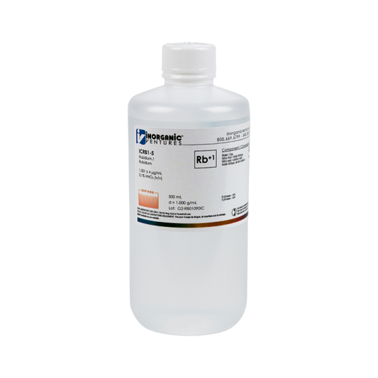 1000ug/mL RUBIDIUM 500mL