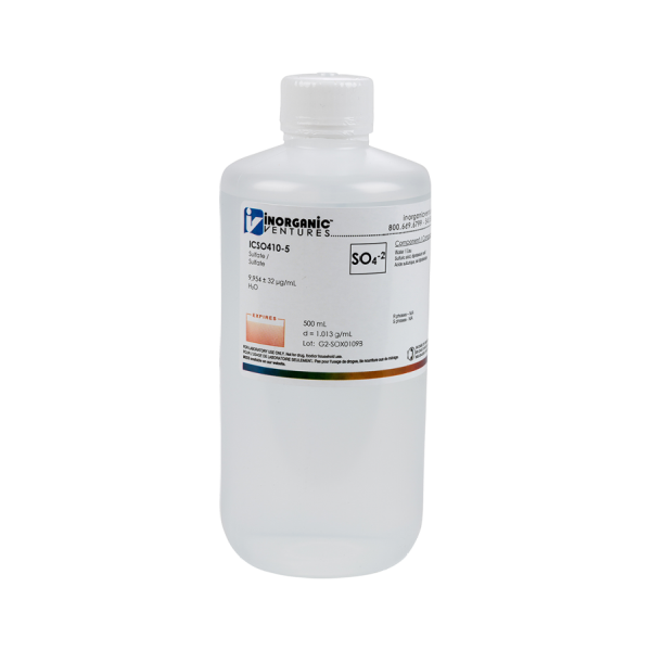 10,000ug/mL SULFATE 500mL