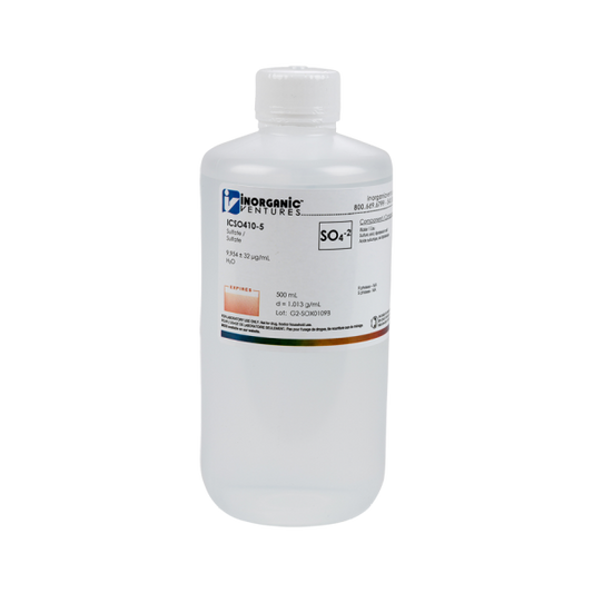 10,000ug/mL SULFATE 500mL
