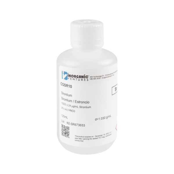 10,000ug/mL STRONTIUM 125mL