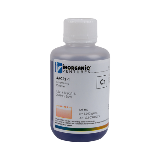 1000ug/mL CHROMIUM 125mL for AA