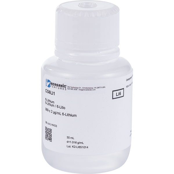 1000ug/mL 6LITHIUM 30mL