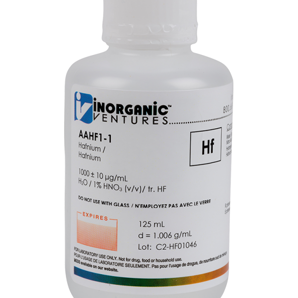 1000ug/mL HAFNIUM 125mL for AA