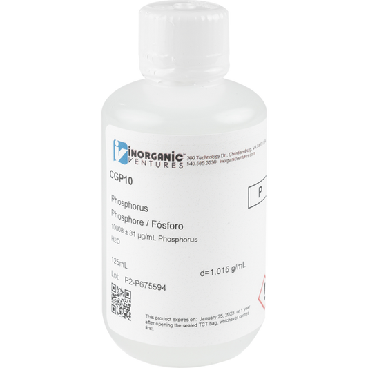 10,000ug/mL PHOSPHORUS 125mL