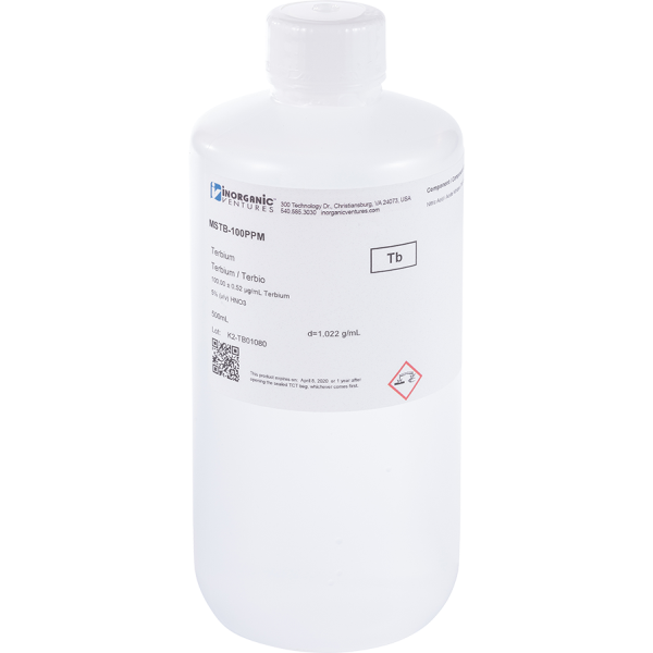 100ug/mL TERBIUM 500mL