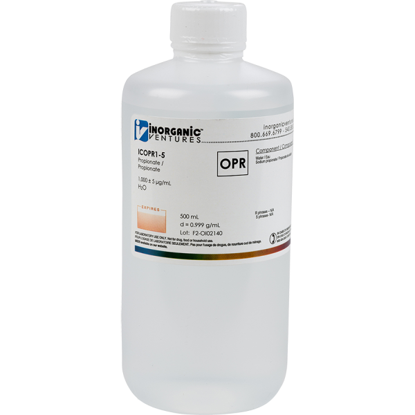 1000ug/mL PROPIONATE 500mL