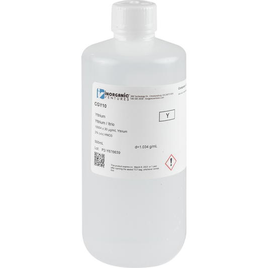 10,000ug/mL YTTRIUM 500mL