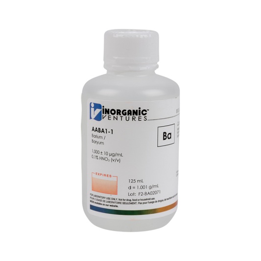 1000ug/mL BARIUM 125mL for AA