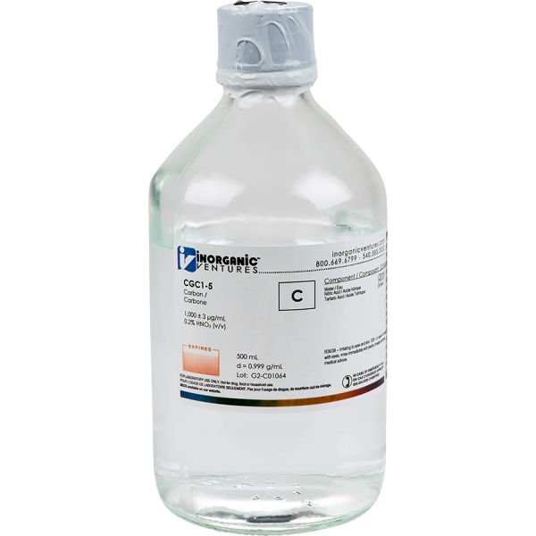 1000ug/mL CARBON 500mL