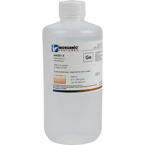 1000ug/mL GERMANIUM 500mL for AA