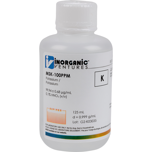 100ug/mL POTASSIUM 125mL