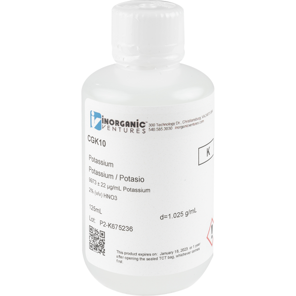 10,000ug/mL POTASSIUM 125mL