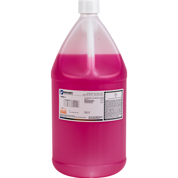 pH 4 RED CALIBRATION STD, 4L