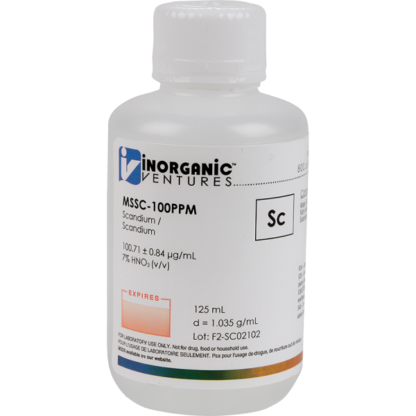 100ug/mL SCANDIUM 125mL