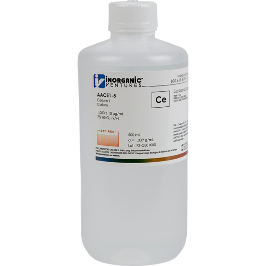 1000ug/mL CERIUM 500mL for AA