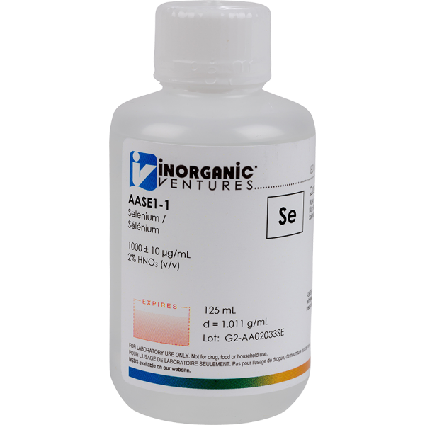 1000ug/mL SELENIUM 125mL for AA